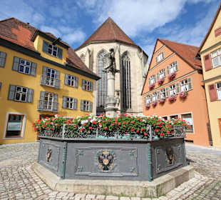 Wörnitztor Marktbrunnen