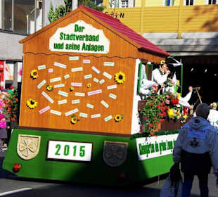 Stadtverband Kleingärtner Fürth Festwagen