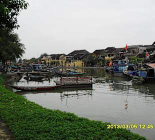 Blick auf den Thu Bon Fluss