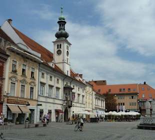 Blick auf den Platz