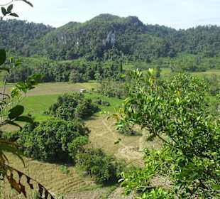 Blick von der Aussichts Plattform Ugong Rock