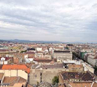 Widok z kopuły Bazykiki św. Stefana