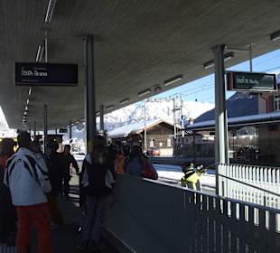 Bahnhof in Pontresina