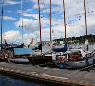 Schiffe im Flensburger Hafen
