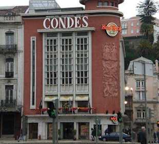 Außenansicht vom H R Cafe