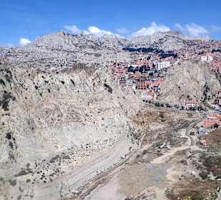 Ausblick Seilbahn Mi Teléferico