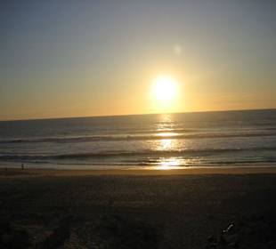 Coucher de soleil à lacanau