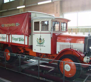 Bier-LKW im Brauereimuseum