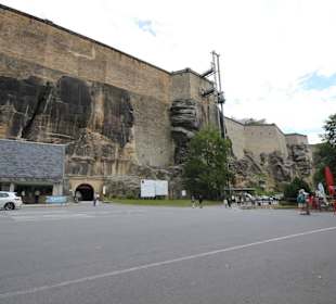 Blick auf den Panorama Aufzug