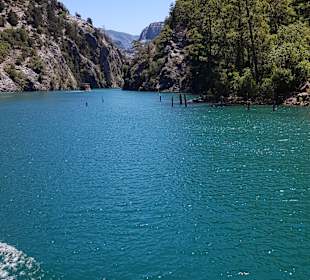 Oymapinar Baraji/ Stausee Green Lake & Green Canyon