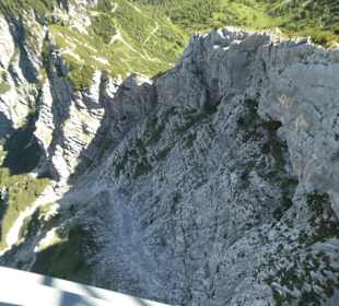 Blick von der Aussichtsplattform AlpspiX