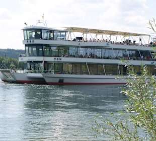 Schiff vom Brombachsee