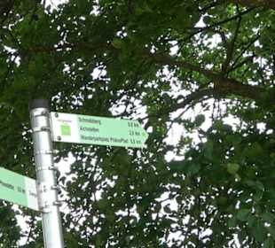 Premiumwanderweg "hochgehackert"