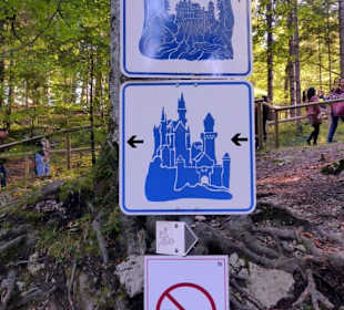 Hinweis zum Schloss
