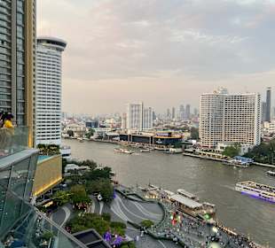 Bangkok vom ICON Siam aus
