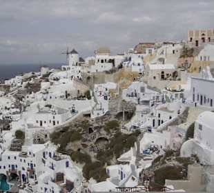 Stadtansicht in Oia