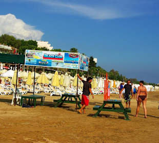 Vom Sunrise Richtung Kumköy-Evrenseki am Strand