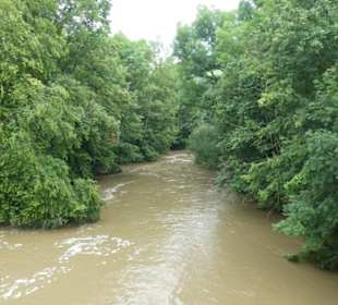 Die Tauber beim Kurpark