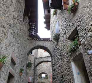 Enge Gassen in Canale di Tenno