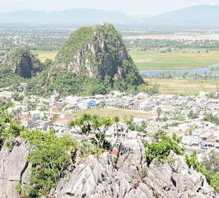 Blick von den Marmorbergen