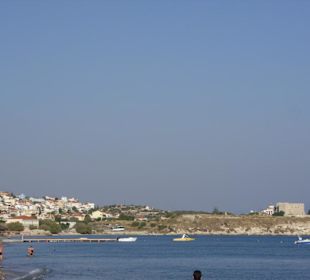 Blick vom Strand/Hotel