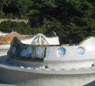 Le panchine in maiolica