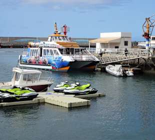 Eindrücke aus dem Hafen von Morro Jable