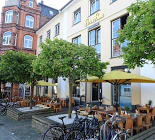 Außenansicht des Peter Pane Burgergrill Flensburg