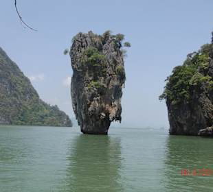 Der berühmte James Bond Felsen