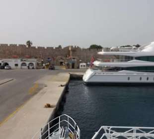 Die Überfahrt nach Marmaris vom Rhodos aus