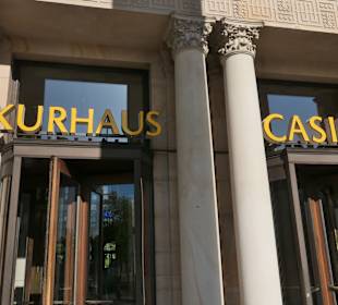 Bei der Spielbank von Wiesbaden