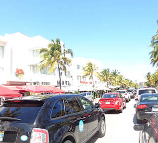 Blick auf den Ocean Drive