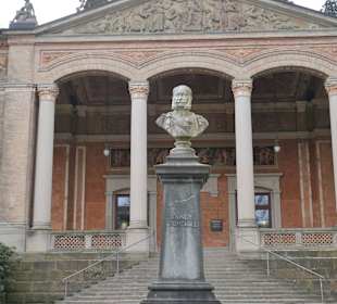 Kaiser Wilhelm I. vor der Trinkhalle