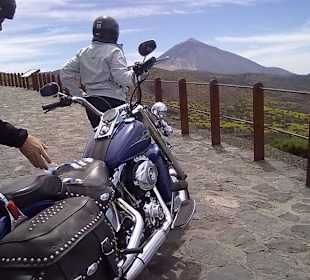 Am Teide mit der Heritage