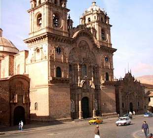Main church of Cusco at Plaza de Armas