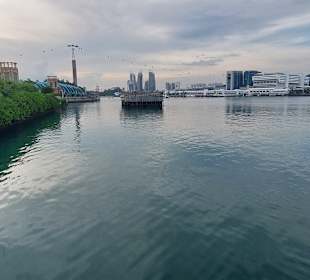 Ausblick Sentosa Boardwalk