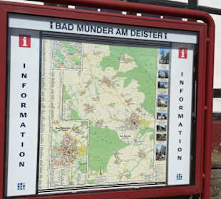 Der Lageplan von Bad Münder