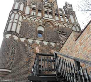 Aufgang zur Turmstube