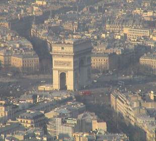 Blick auf Paris