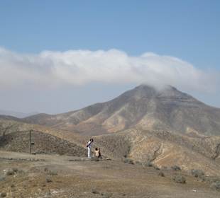 Bergbesteigung nahe La Pared