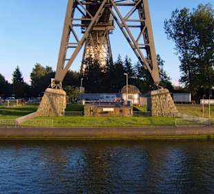 Der Anleger für die Schwebefähre