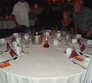 Der "VIP-Tisch" mit "Goldkarte"!