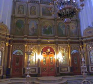 Wertvolle Ikonostase