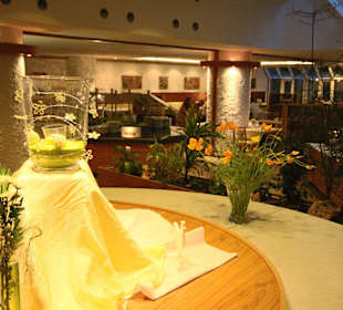 Blick in das Parkrestaurant VUE 
