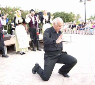 Der Solist beim Tanz