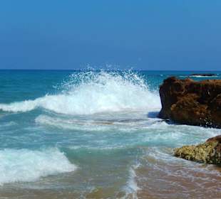 Strand 500m vom Hotel entfernt