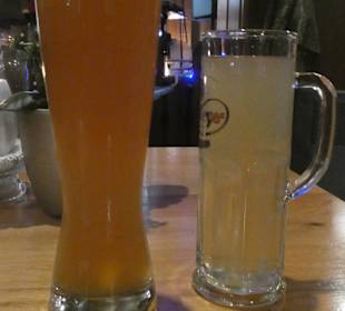 Beim Abendessen im Drosselhof in der Drosselgasse