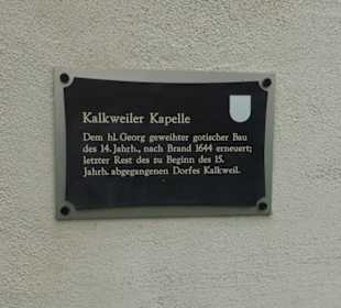 Kalkweiler Kapelle St. Georg