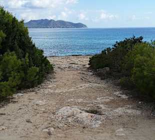 Unterwegs die Aussicht