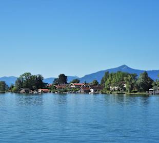 Die Fraueninsel von der Wasserseite